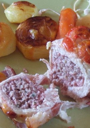Una foto de Paupiettes de pavo