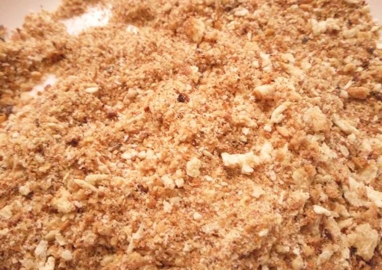 Homemade breadcrumbs