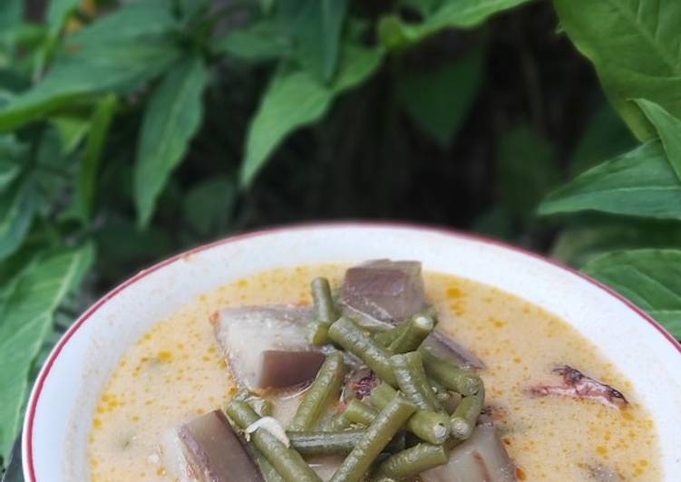 Sayur Lodeh Terong Kacang Panjang