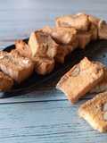 Biscotti albumi e mandorle