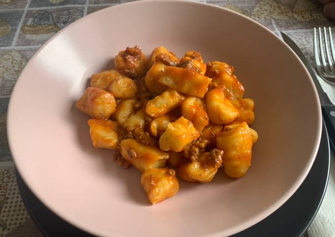 Gnocchi al ragù