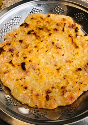 A picture of Javvarisi Dosa| Sago Dosa | How to make Javvarisi Dosa.