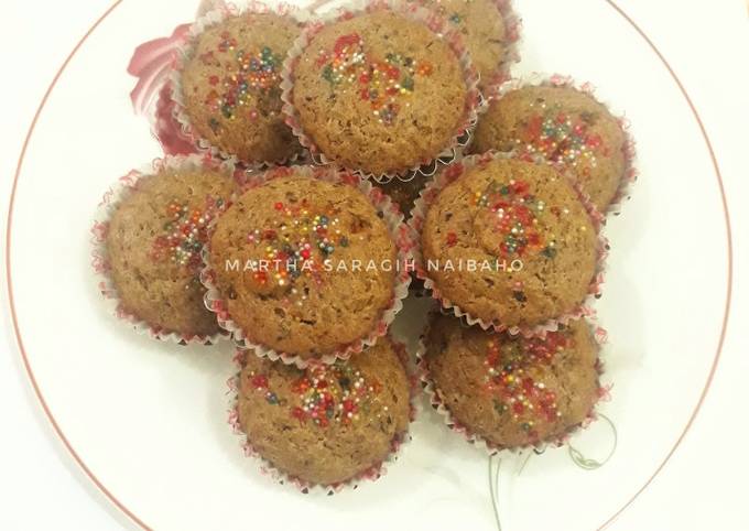 Muffin Ampas Kacang Merah