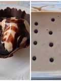 Helado de café capuchino con trocitos de chocolate
