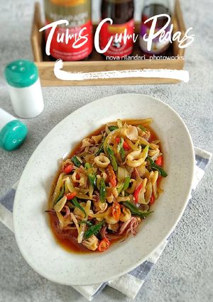 Foto resep Tumis Cumi Pedas