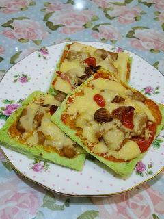 Foto resep Pizza roti tawar