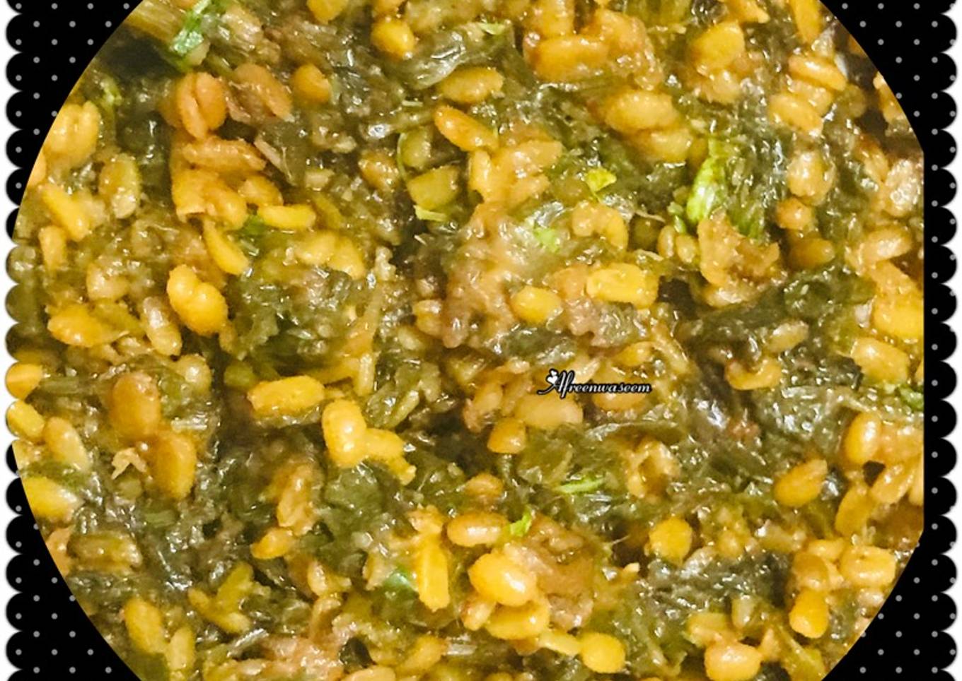 Moong dal Palak