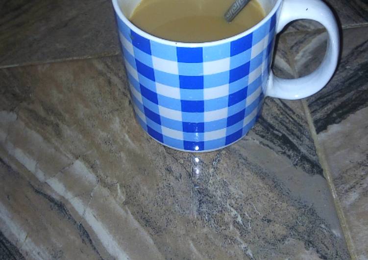 Condensed milk tea