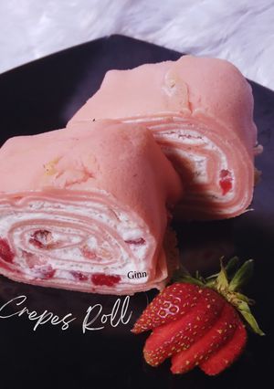 Foto resep Mille Crepes Roll