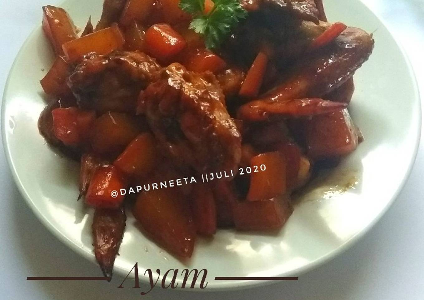 Ayam kentang panggang