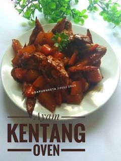 Foto resep Ayam kentang panggang