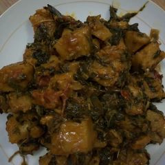 A picture of Porridge yam.