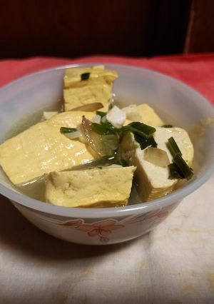Foto resep Sop tahu kuning (no MSG)