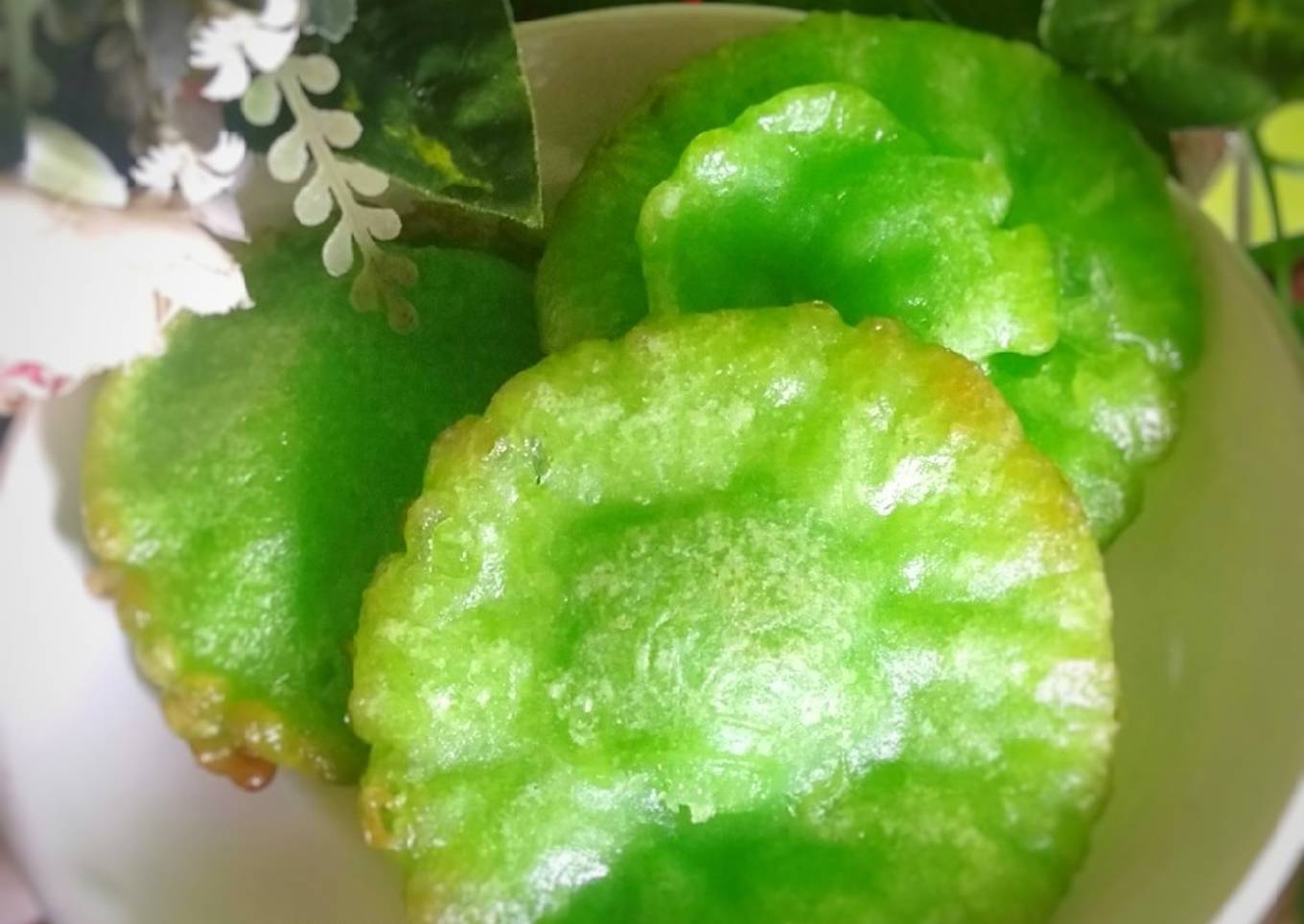 Kue Cucur Pandan