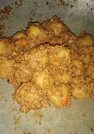 Foto resep 11. Cilok bumbu kacang