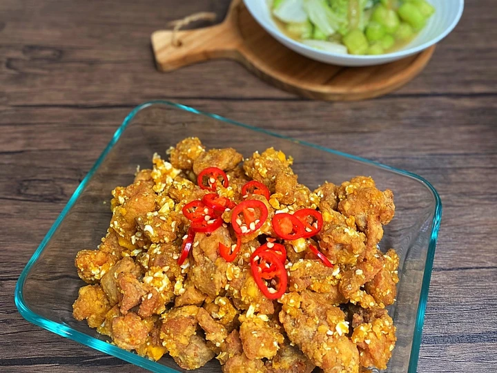 Cara Gampang Menyiapkan Resep Ayam Telur Asin yang Bikin Ngiler Anti Ribet, Lezat Sekali