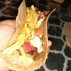 Una foto de Tortillas de tacos de harina integral