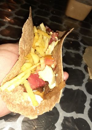 Una foto de Tortillas de tacos de harina integral