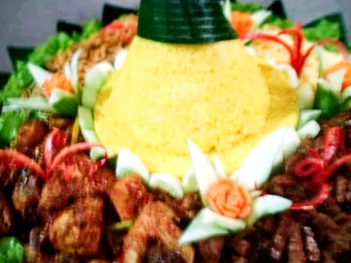 Cara Gampang Menyiapkan Resep Ayam bumbu simpel Buat tumpeng #MmAnna2022🌰🧄🌶️🍅 yang  Bikin Ketagihan Anti Ribet, Sempurna