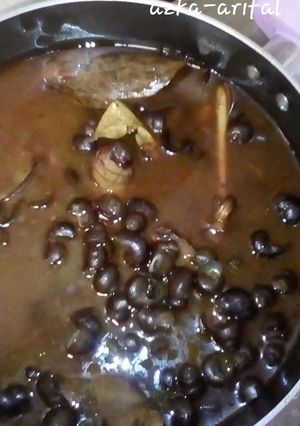 Foto resep Tutut kuah pedas sederhana