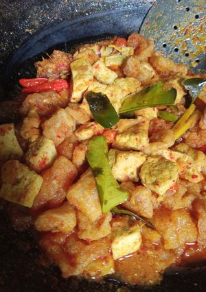 Foto resep Sambel krecek tahu(pendamping gudeg)