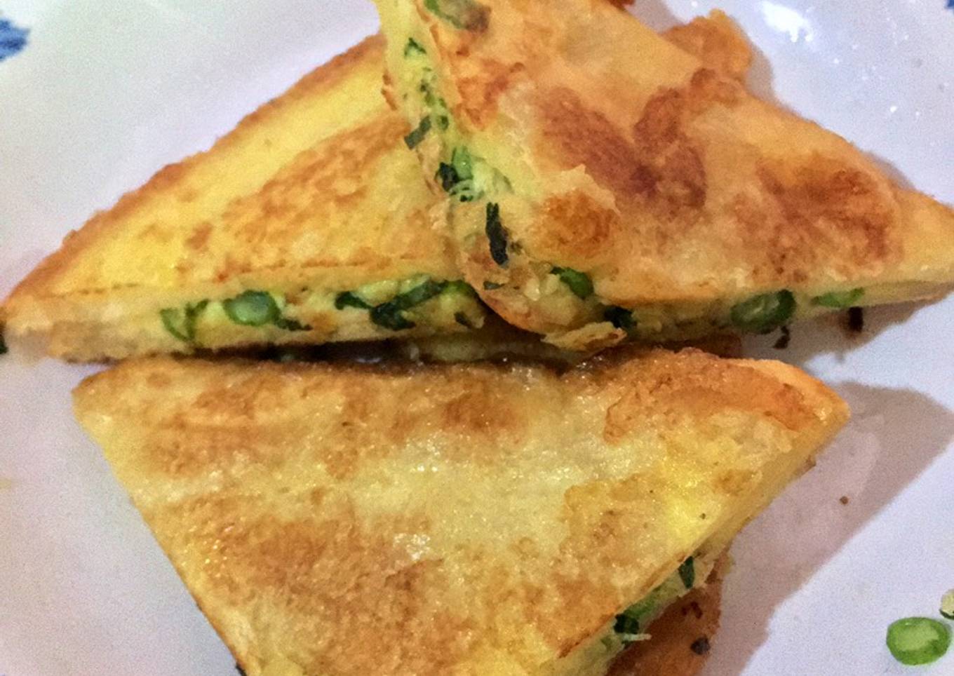 Resep MPASI 11 Bulan (Sandwich Goreng) Anti Gagal