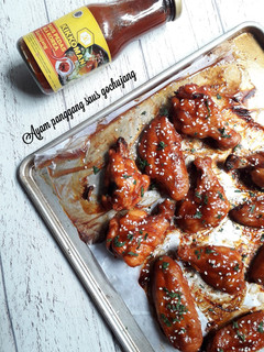 Foto resep Ayam panggang saus gochujang