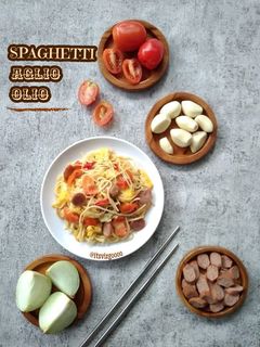 Foto resep #517. Spaghetti Aglio Olio 🍝