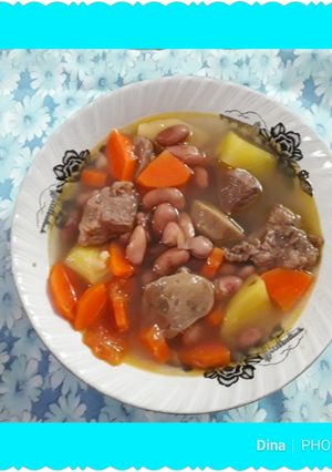 Foto resep Sop Daging Kacang Merah sederhana