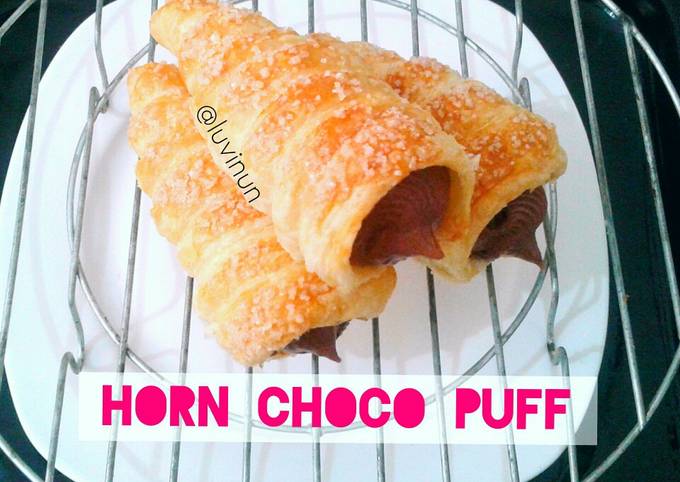 Horn Choco Puff [ 3 bahan]