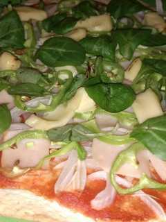 Una foto de Pizza saludable