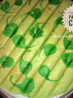Foto resep Ogura cake pandan