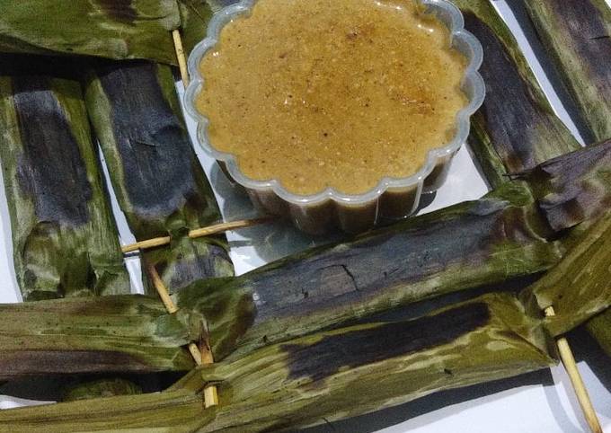 Otak otak ikan saos kacang