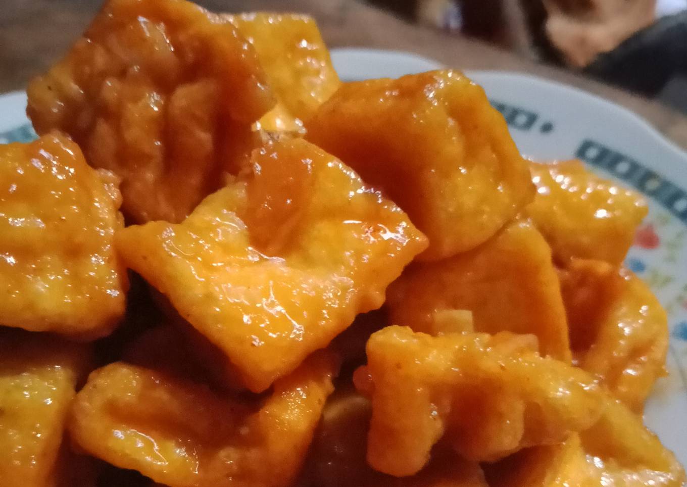 Tahu Krispi Pedas Manis