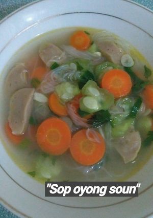 Foto resep Sop oyong soun