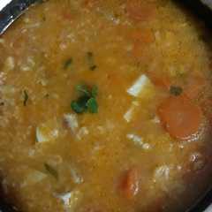 A picture of Caldo de pescado.
