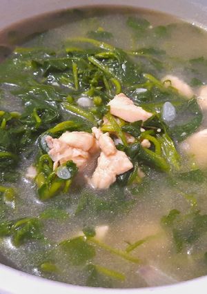 Foto resep 047. Sayur Kenci / Selada Air Masak Kuah