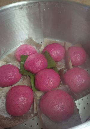 Foto resep Bakpao buah naga