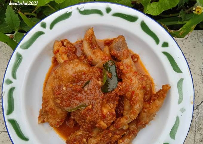 Resep Ceker dan Sayap Bumbu Pedas Anti Gagal