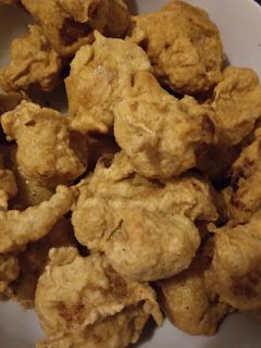 O poză a rețetei Conopidă pane și maioneză cu usturoi.