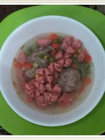 Cara Gampang Membuat Resep Sop Daging Warna Warni rasa Pala yang Enak Banget Anti Ribet, Uenak Banget