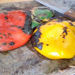 Smoked Bell Peppers A picture of Smoked Bell Peppers.