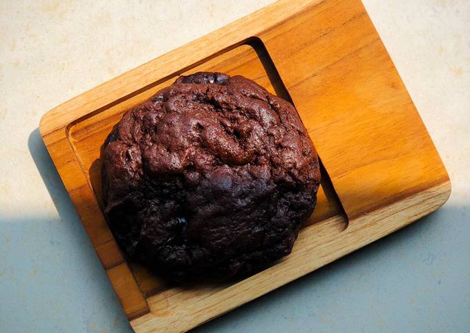 Thick Double Chocolate Cookies