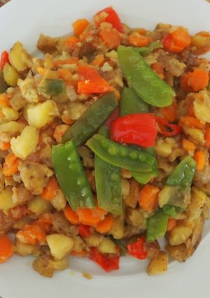 Foto resep Tumis kentang-wortel sesame