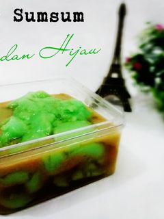Foto resep Bubur sumsum pandan hijau