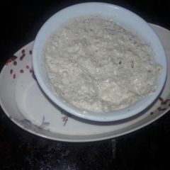A picture of Walnut ki chutney.
