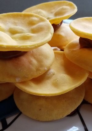 Una foto de Alfajores de manjar