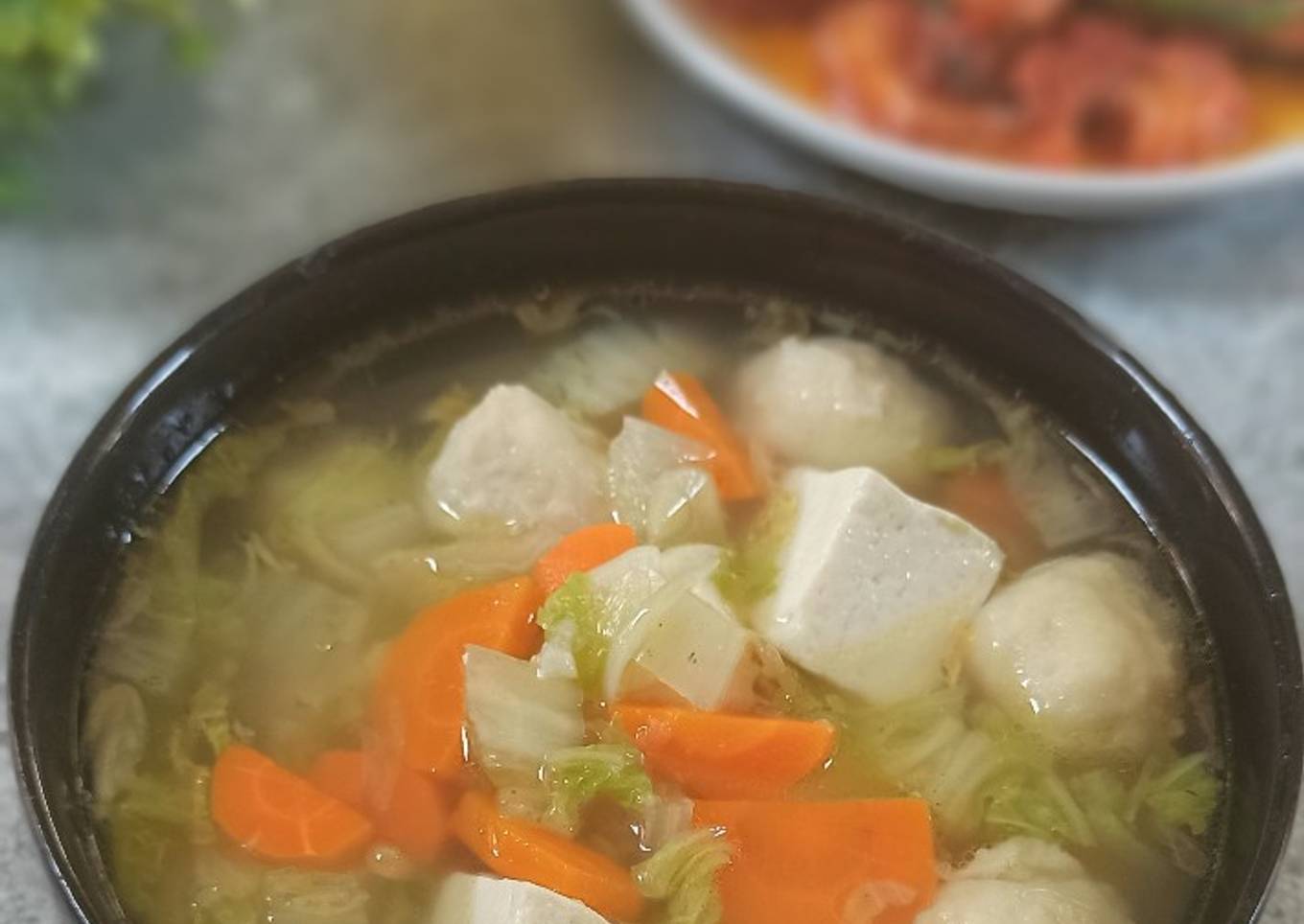 Sop Sayur Bakso Tahu