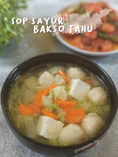 Foto resep Sop Sayur Bakso Tahu
