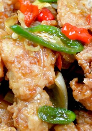 Foto resep Ayam tepung saus tiram